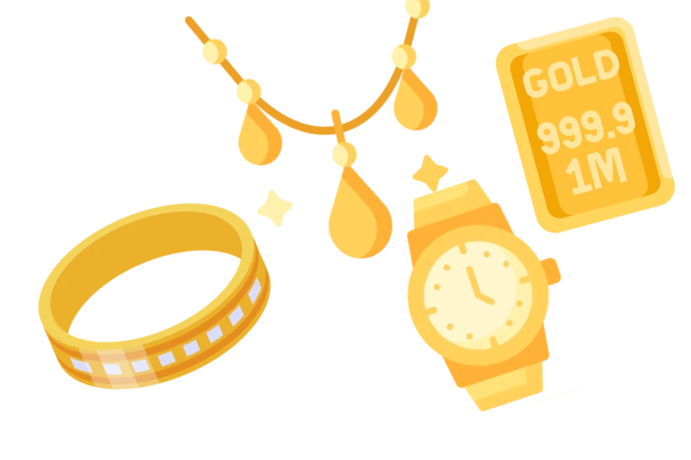 Wertsachen vorbeibringen - Goldschmuck, Uhren, Münzen etc.